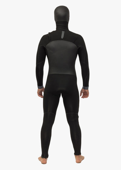 North Seas 5.5-4.5 Full Hooded Chest Zip Wetsuit