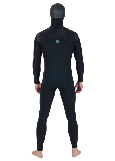 New Seas 6-5 Hooded U - Zip - BLK