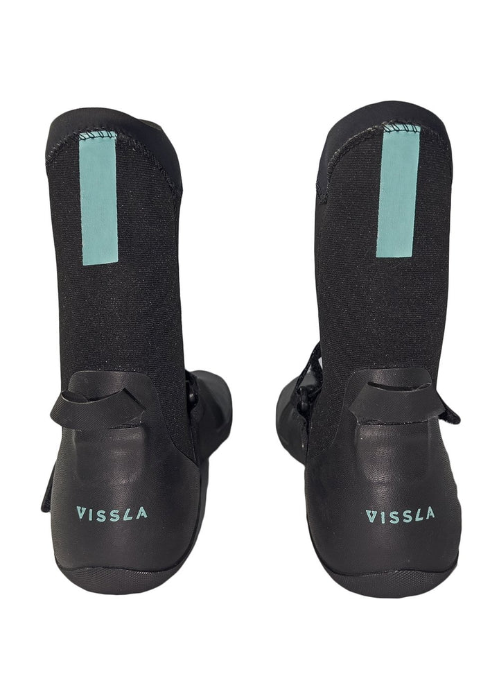 Vissla High Seas II 5Mm Split Toe Bootie in Black, view 3