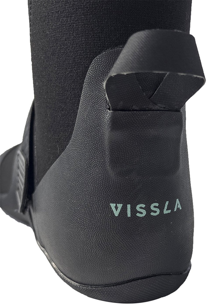 Vissla High Seas II 5Mm Split Toe Bootie in Black, view 4