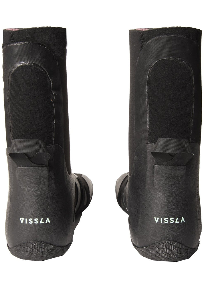 Vissla 7 Seas 7Mm Round Toe Bootie in Black, view 3