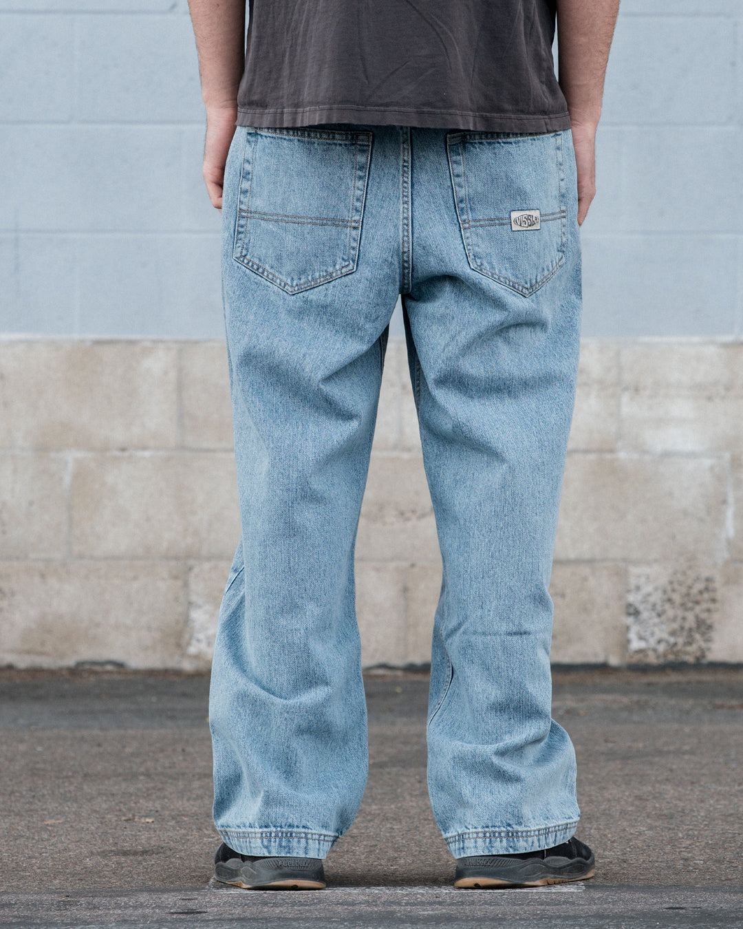 Vissla Big Timer Baggy 5 Pkt Jean 19.5" in 7 Year Wash, view 3
