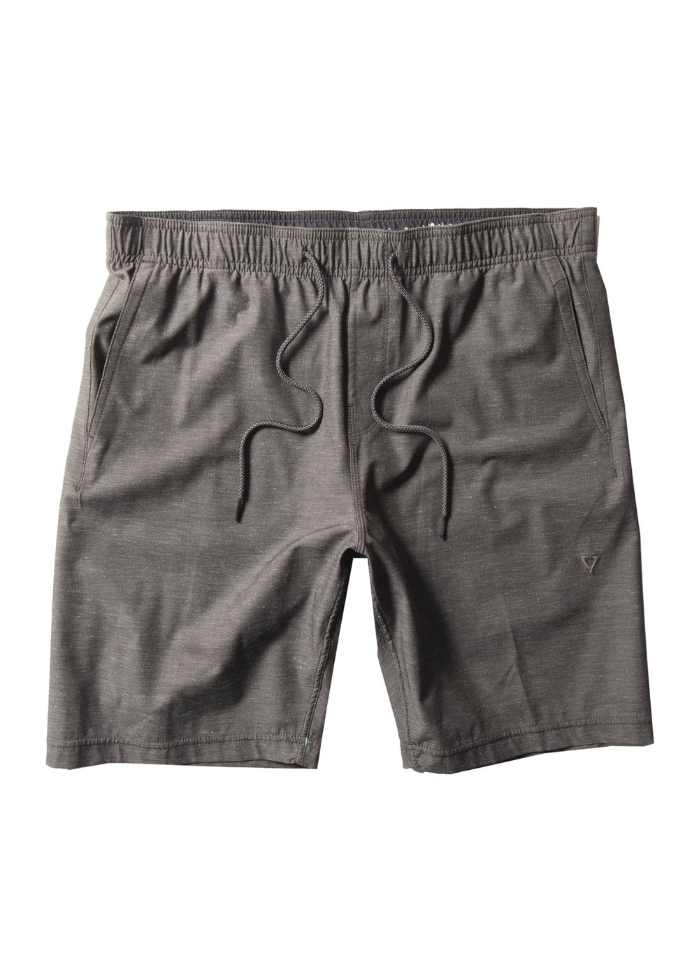 Vissla Hemp No See Ums Eco 17" Boys Elastic Walkshort in Phantom