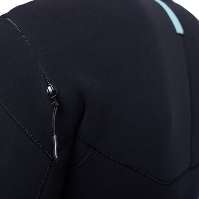 Vissla X Axxe 3-3 Full Wetsuit zip detail